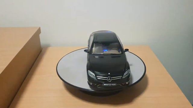 1 18 Mercedes CL63 Amg (AutoArt) unmarked police with LED lights смотреть онлайн