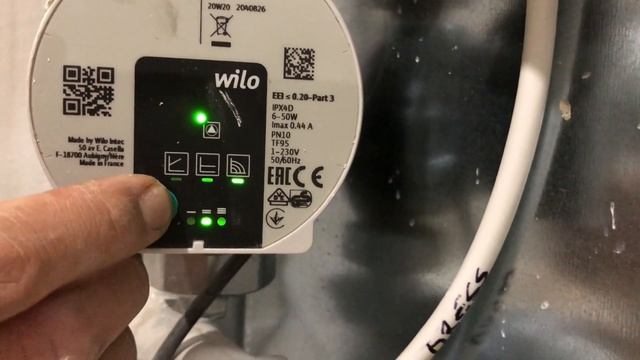 Wilo Para 25:7 Pompa incalzire in pardoseala, meniul ascuns, cum selectezi viteza, curba de functio смотреть онлайн