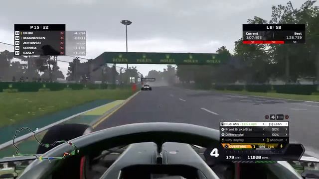 F1 2020 - Aston Martin-Ferrari Career Austrálie (Závod) смотреть онлайн