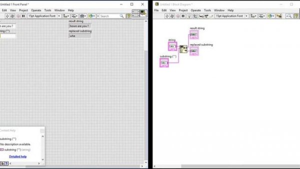 LabVIEW | String Palette 04 - Replace Substring