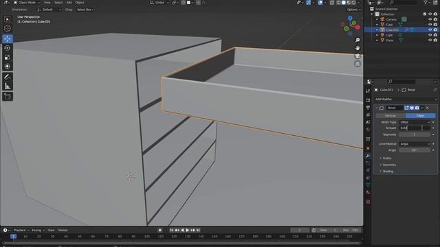 Blender 3d.Урок по моделированию мебели в блендер (Комод) смотреть онлайн
