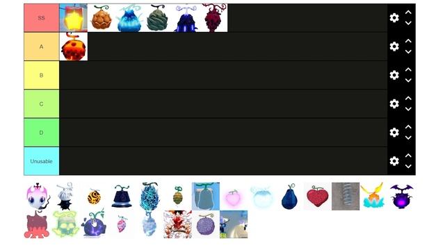 [GPO] New FACTORY/LAW Update 8 DEVIL FRUIT Tier List