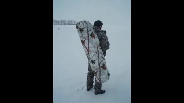 Палатки для зимней рыбалки WIFI 4 трехслойна. смотреть онлайн