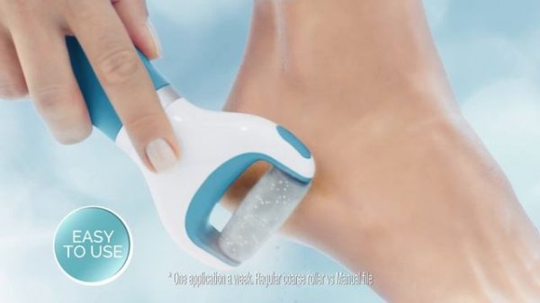 Scholl Velvet Smooth Electronic Foot File + Refills