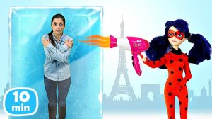 Куда пропала Квин Би? Леди Баг и Тойклаб отправляются на поиски! Игры в куклы для детей