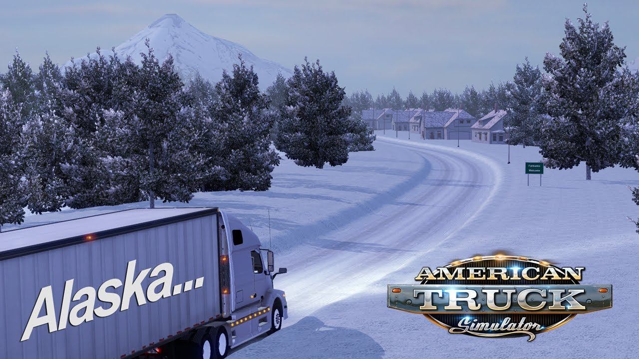 (PC) American Truck Simulator Снова в Рейс Аляска - Канада #09 смотреть онлайн