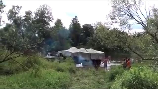 Зил 137 - активный автопоезд с механически приводом полуприцепа 2 смотреть онлайн