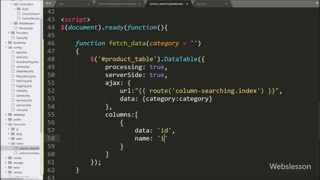 Laravel 5.8 Tutorial - Datatables Individual Column Searching using Ajax смотреть онлайн