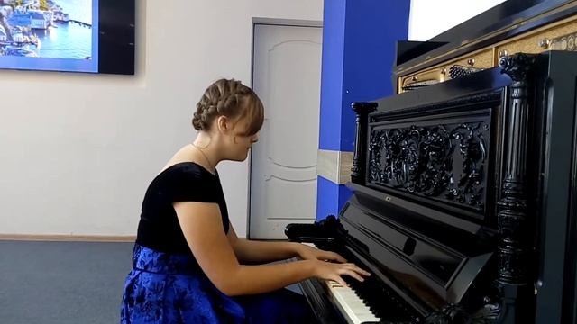 Щедрина Наталья, 14 лет. Э. Григ "Домой на Родину", оп.62 №6 смотреть онлайн
