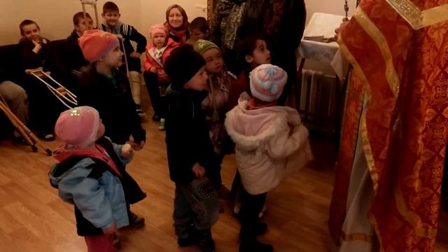 Литургия в детской туберкулезной больнице 15.04.2015 смотреть онлайн