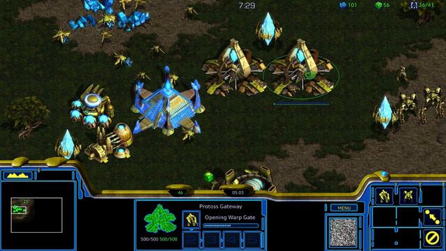 Starcraft Remastered Original 2 Into the Flames - Protoss Campaign - No Commentary смотреть онлайн
