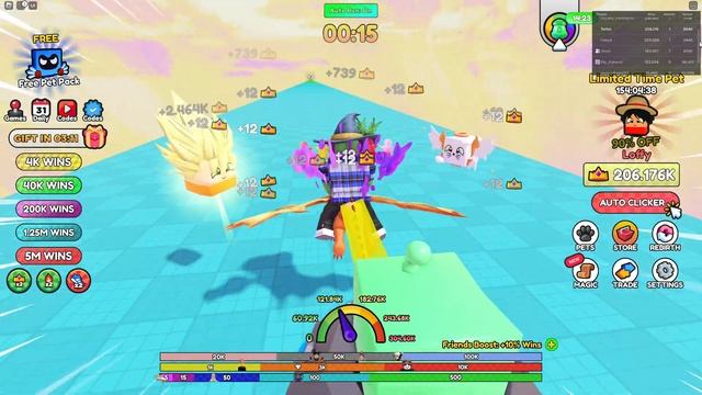 Roblox Dragon Race Simulator | Roblox Race Clicker смотреть онлайн
