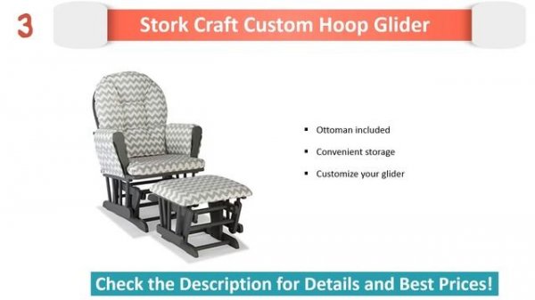 Best Glider Chair 2017 & 2018 - Baby Glider Chair!