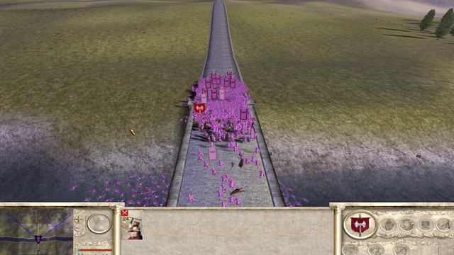 Rome Total War: 24 Berserkers Vs. 2400 Eastern Infantry
