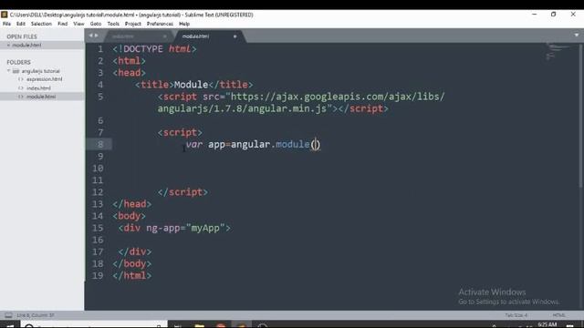 AngularJS Hindi Tutorial :Module смотреть онлайн