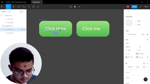Figma Components in Hindi Part 01 | Figma components explained | Figma Tutorial смотреть онлайн