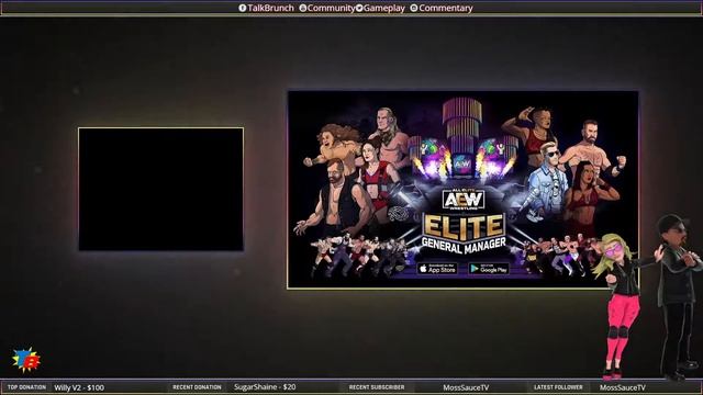 AEW Elite General Manager | Lets Play | 07-15-2021 смотреть онлайн