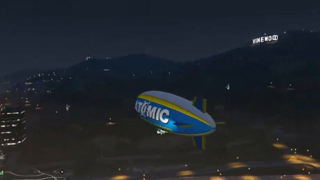 Дирижабль в GTA 5 Дирижабль [Grand Theft Auto V] Полет на Дирижабле в ГТА 5 смотреть онлайн