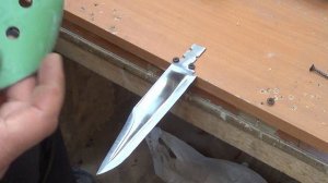 Самодельный нож из нержавейки своими руками НОЖ БЕЗ ЛИШНИХ СЛОВ