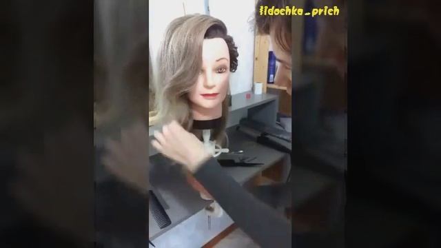 МК Калинкиной Лидии - Укладка с плетением