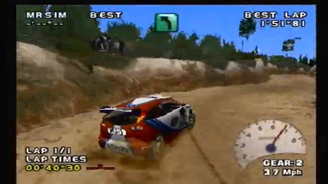 Need For Speed V Rally 2 PS1: Portugal Stage 2 смотреть онлайн