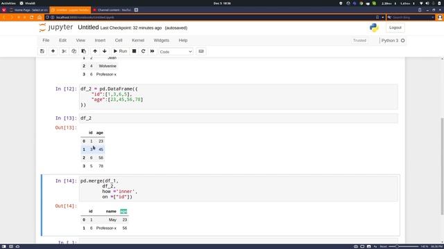 5 Merging / Joining dataframe using pandas merge method смотреть онлайн