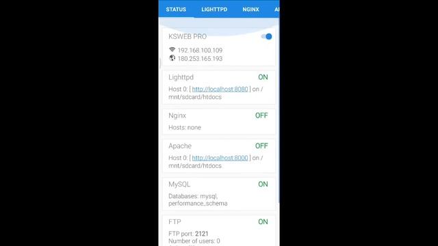 cara menggunakan web server / Localhost di Android | Xampp | Ksweb смотреть онлайн
