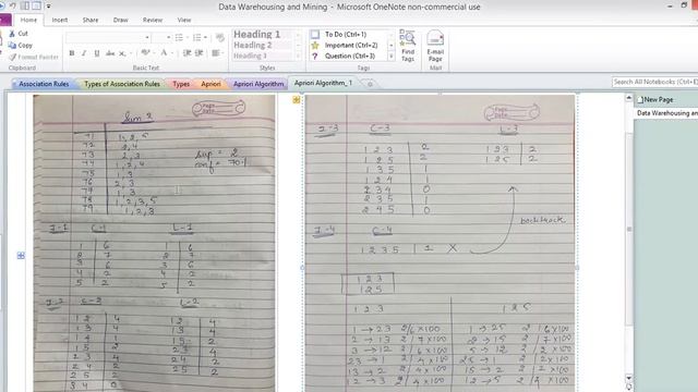 Apriori Algorithm Sums - Association Rule Mining - Data Warehousing and Mining | Big Data Analytics смотреть онлайн