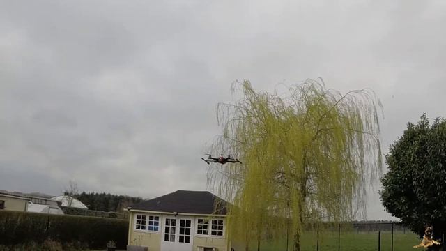 Gopro Hero 3+ head strap test flying a Walkera Scout x4 drone смотреть онлайн