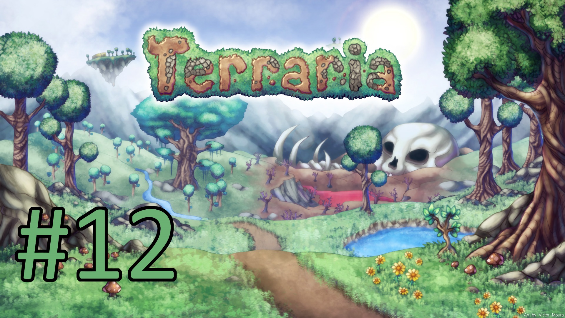 Играем в Terraria - #12. Долбить, долбить и еще раз долбить