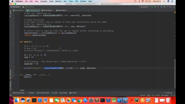 Dynamic Programming | Sum of Subset | Word Break Problem | Python смотреть онлайн