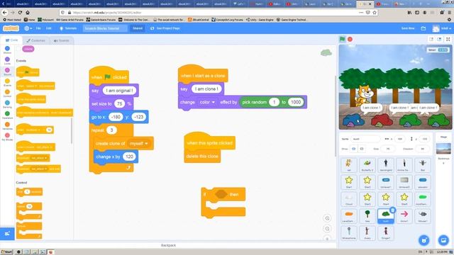 Scratch blocks - delete this clone смотреть онлайн