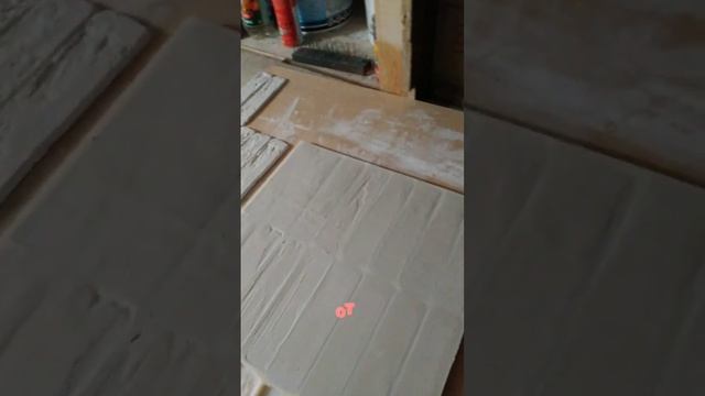 Изготовление декоративного камня из гипса. Расформовка. смотреть онлайн