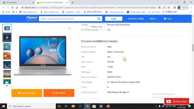 ?Asus Vivobook 15 Ryzen7 16GB/512GB in ₹40,001/- | Amazon & Flipkart Sale смотреть онлайн