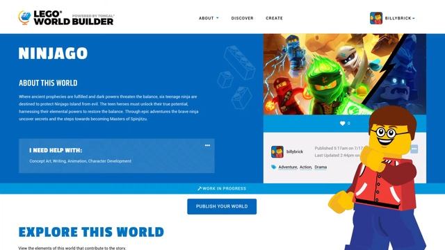 How LEGO® World Builder Works | Powered by Tongal смотреть онлайн