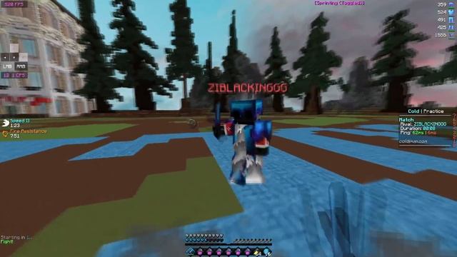 КАК КПС ВЛИЯЕТ НА ПВП? Ziblacking vs Clowdner! 10 CPS vs 20 CPS | МАЙНКРАФТ смотреть онлайн