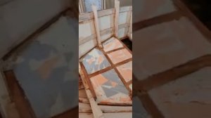 Клеем пол на Лодке!