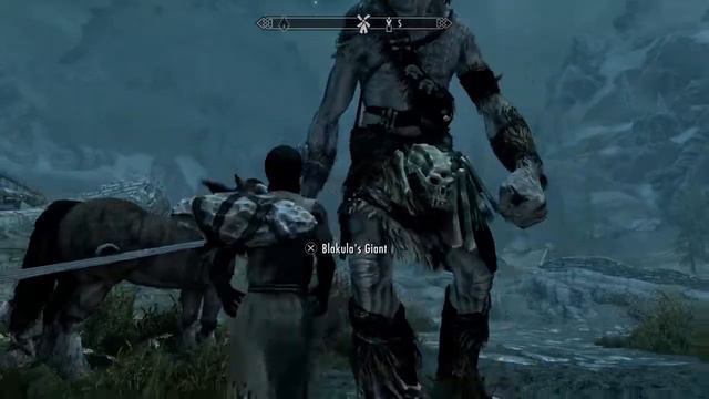 Skyrim_ The adventures of Blakula and the Giant. Coming soon. смотреть онлайн