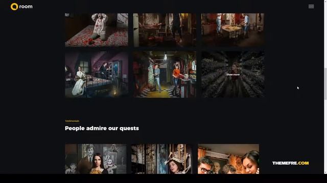 Qroom - Escape Room WordPress game entertainment Easy Create Website смотреть онлайн