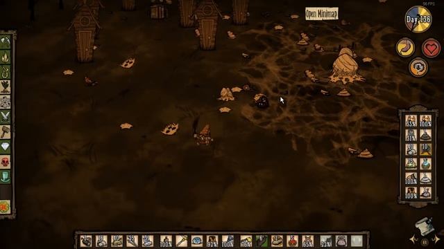 Прохождение Don't Starve с модом The Korrigan #25 - Мешок Крампуса и Тёмный Честер смотреть онлайн