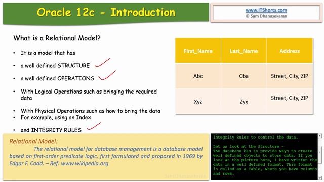 Oracle 12c Concepts - 01 - Introduction смотреть онлайн