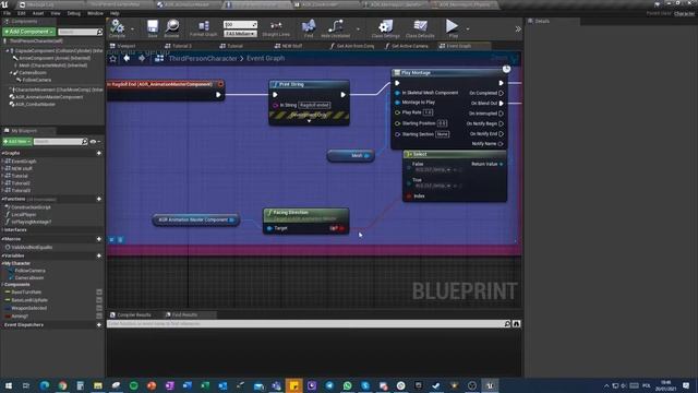 Ragdoll with active getting up! - UE4 Advanced Blueprints Tutorial - Unreal Engine 4 DevLog смотреть онлайн