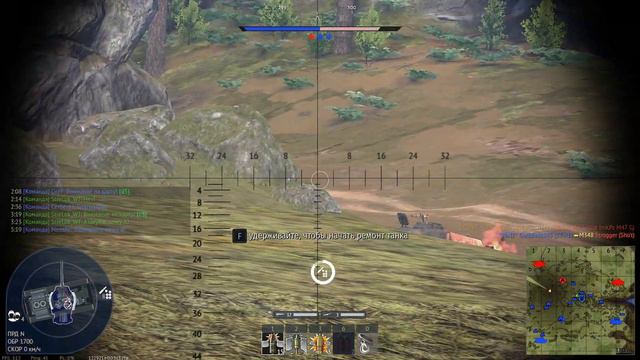 Интересный японский танк STA-3 / War Thunder смотреть онлайн