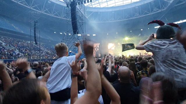 Концерт группы "Князь" на Зенит-Арене 19.07.2024. Отрывок. смотреть онлайн