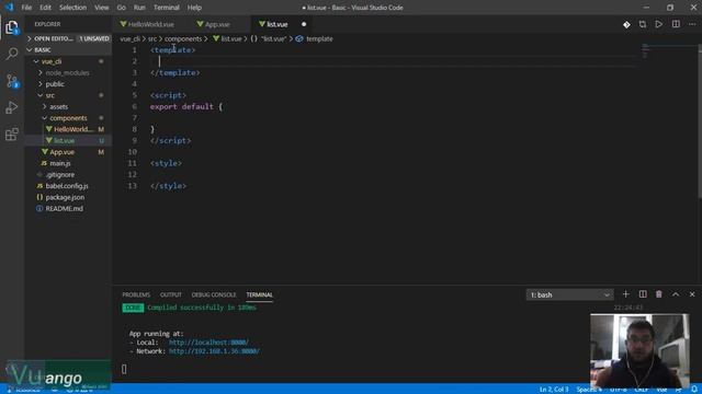 تعلم Vue js ببساطة - cli example - الدرس التاسع والعشرون смотреть онлайн