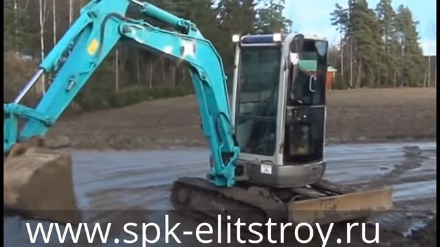 Миниэкскаватор Kobelco SK20SR
