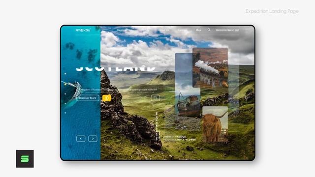 Expedition Landing Page - Concept | Figma | Adobe Xd | UI/UX | Design смотреть онлайн