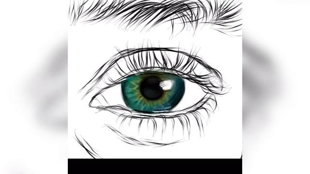 How to draw / with Grid method / eye Tutorial/ infinite painter /speed paint /easy way to draw смотреть онлайн