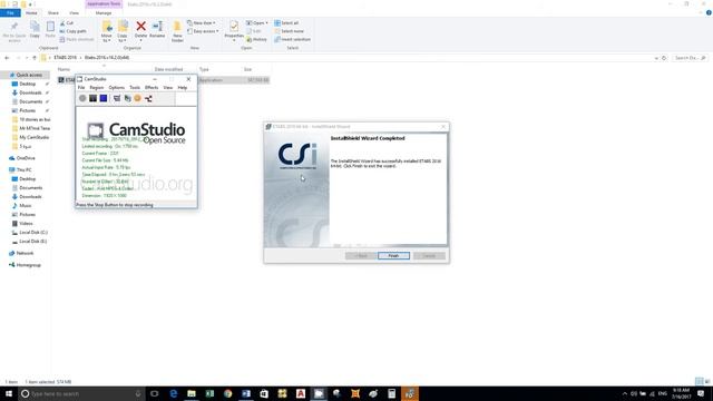 Download and Installation of Etabs 2016 with crack تنزيل برنامج ايتابس 2016 مع شرح التفعيل смотреть онлайн