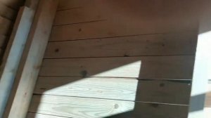 Обшить стены доской - легко. Переезд.